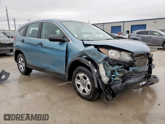 2014 Honda CR-V LX with VIN 2HKRM4H3XEH632550, listed as a Copart auction lot 51517425 with 135,741 mi miles and Salvage Title. Bid and sale history available at carsss.com. Image 4.