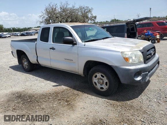 2008 Toyota Tacoma with VIN 5TETX22N18Z510592, listed as a Copart auction lot 60357055 with 212,035 mi miles and Clean title. Bid and sale history available at DreamBid. Image 4.