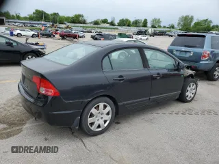 2008 Honda Civic LX z VIN 1HGFA16508L011429, wystawiony jako Copart lot #54947415 z przebiegiem 55 895 mil mil oraz Szkoda całkowita • Salvage title. Historia ofert i sprzedaży dostępna na DreamBid. Obrazek 3.
