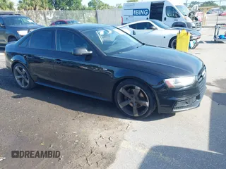 2014 Audi A4 Premium Plus with VIN WAUHFAFL8EN020335, listed as a IAAI auction lot 42684886 with 216,239 mi miles and . Bid and sale history available at DreamBid. Image 1.