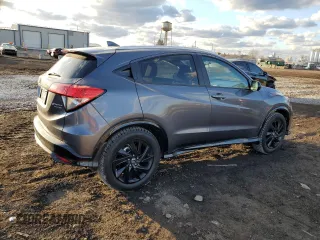 2022 Honda HR-V Sport with VIN 3CZRU6H11NM710518, listed as a Copart auction lot 46540295 with 13,312 mi miles and Salvage Title. Bid and sale history available at carsss.com. Image 3.