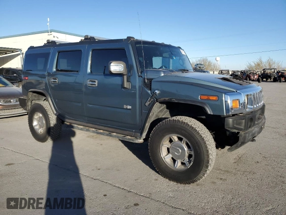 2005 Hummer H2 SUV with VIN 5GRGN23U55H102959, listed as a Copart auction lot 85617144 with 165,513 mi miles and Clean Title. Bid and sale history available at carsss.com. Image 4.