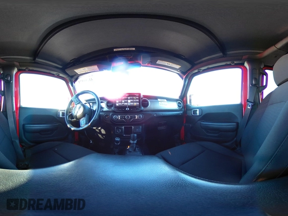 2020 Jeep Wrangler Unlimited Sport S с VIN 1C4HJXDG2LW341045, выставлен на аукционе IAAI как лот 41208571 с пробегом 121 244 миль миль и . История ставок и продаж доступна на DreamBid. Изображение 18.