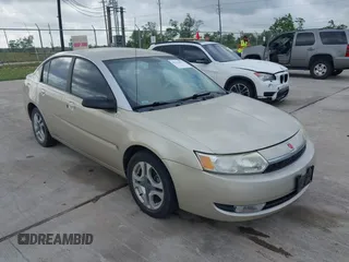 2003 Saturn ION with VIN 1G8AL52F03Z132468, listed as a IAAI auction lot 42113437 with 49,508 mi miles. Bid and sale history available at carsss.com. Image 1.