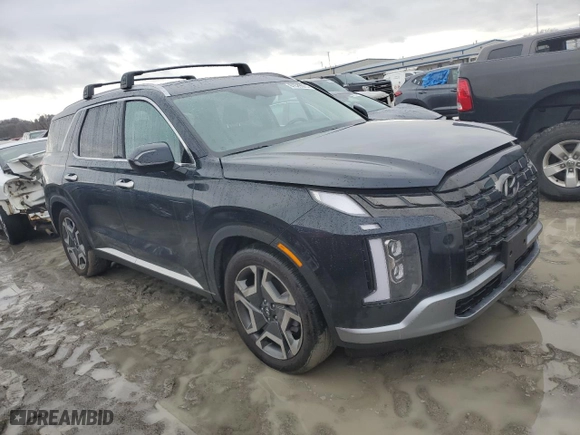 2023 Hyundai Palisade Limited with VIN KM8R5DGE4PU576111, listed as a Copart auction lot 81529973 with 13,526 mi miles and Salvage Title. Bid and sale history available at carsss.com. Image 4.