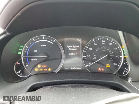 2018 Lexus RX with VIN JTJDGKCA1J2003490, listed as a Copart auction lot 46704165 with 80,346 mi miles and Clean Title. Bid and sale history available at carsss.com. Image 9.