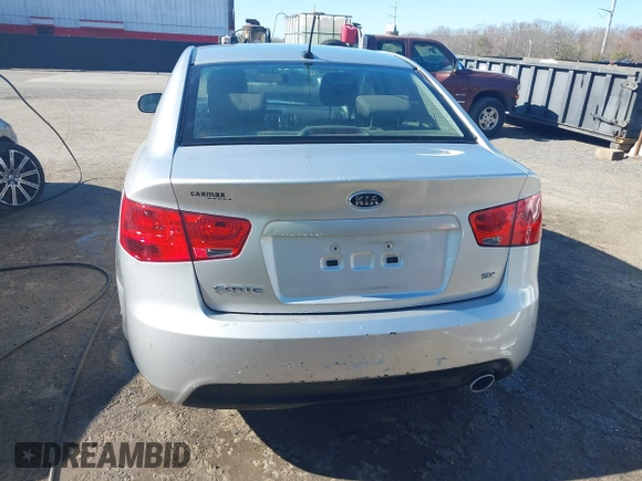 2010 Kia Forte SX with VIN KNAFW4A35A5299432, listed as a IAAI auction lot 41816492 with 54,871 mi miles. Bid and sale history available at carsss.com. Image 17.