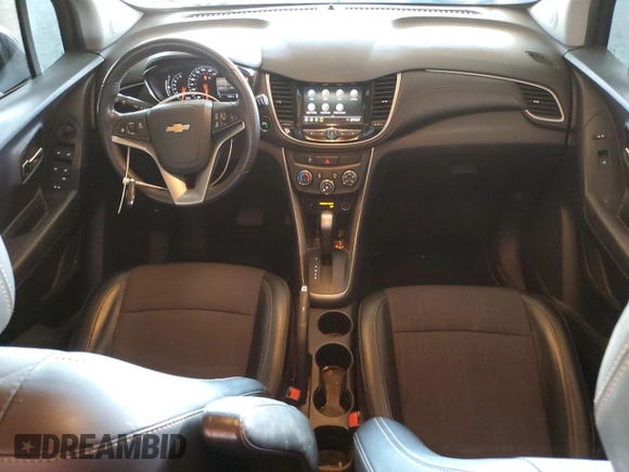 2020 Chevrolet Trax LT with VIN KL7CJLSBXLB011572, listed as a Copart auction lot 54706495 with 75,223 mi miles and Salvage title. Bid and sale history available at DreamBid. Image 8.