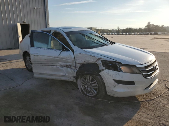 2012 Honda Crosstour EX-L with VIN 5J6TF3H57CL001463, listed as a Copart auction lot 77947584 with 151,197 mi miles and Salvage Title. Bid and sale history available at carsss.com. Image 4.