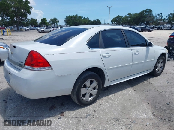 2011 Chevrolet Impala LT Fleet с VIN 2G1WG5EK9B1216295, выставлен на аукционе IAAI как лот 42472167 с пробегом 185 846 миль миль и . История ставок и продаж доступна на DreamBid. Изображение 4.