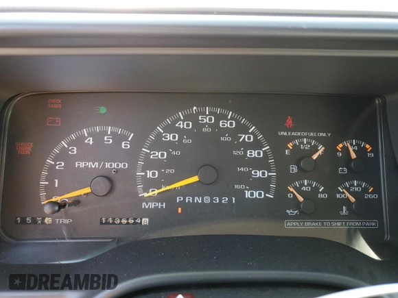 1999 Chevrolet Suburban with VIN 3GNEC16RXXG254126, listed as a Copart auction lot 52051405 with 113,554 mi miles and Clean title. Bid and sale history available at DreamBid. Image 9.