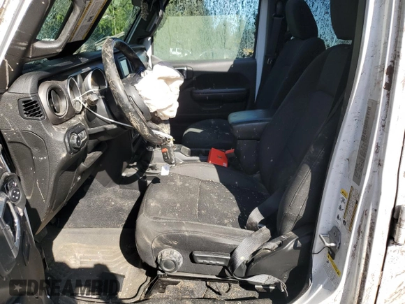 2018 Jeep Wrangler Unlimited Sport S с VIN 1C4HJXDN5JW254560, выставлен на аукционе Copart как лот 53254825 с пробегом Не указан миль и Списание • Salvage title. История ставок и продаж доступна на DreamBid. Изображение 7.