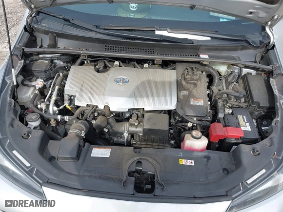 2021 Toyota Prius L Eco with VIN JTDKAMFU1M3152848, listed as a IAAI auction lot 41600212 with 140,114 mi miles. Bid and sale history available at carsss.com. Image 10.