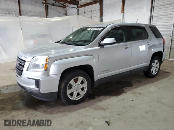 2016 GMC Terrain SLE with VIN 2GKALMEK4G6191389, listed as a Copart auction lot 53602605 with 112,435 mi miles and Clean Title. Bid and sale history available at DreamBid. Image 1.