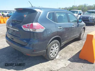 2015 Nissan Rogue SL with VIN 5N1AT2MV9FC896489, listed as a IAAI auction lot 41971675 with Not Provided miles. Bid and sale history available at carsss.com. Image 4.