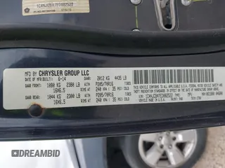 2014 Jeep Compass Sport with VIN 1C4NJCBA7ED882522, listed as a IAAI auction lot 42122474 with 187,157 mi miles and . Bid and sale history available at DreamBid. Image 9.