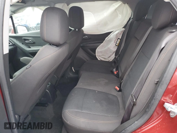 2022 Chevrolet Trax LS with VIN KL7CJNSM8NB503422, listed as a Copart auction lot 38835324 with 41,612 mi miles and Salvage Title. Bid and sale history available at carsss.com. Image 11.