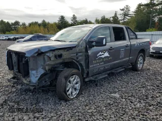 2024 Nissan Titan XD PRO-4X with VIN 1N6AA1FB9RN103589, listed as a Copart auction lot 74289014 with 19,332 mi miles and Salvage Title. Bid and sale history available at carsss.com. Image 1.