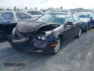 2004 Lexus ES 350 z VIN JTHBA30G045031955, wystawiony jako IAAI lot #42361895 z przebiegiem 92 752 mil mil oraz . Historia ofert i sprzedaży dostępna na DreamBid. Obrazek 2.