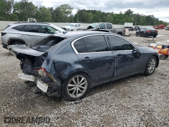 2007 Infiniti G35 Sedan Journey with VIN JNKBV61E97M701130, listed as a Copart auction lot 51984515 with Not Provided miles and Salvage Title. Bid and sale history available at carsss.com. Image 3.