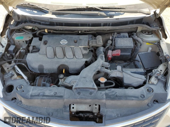 2007 Nissan Versa SL with VIN 3N1BC11E17L438140, listed as a Copart auction lot 59628215 with 167,343 mi miles and Salvage title. Bid and sale history available at DreamBid. Image 11.