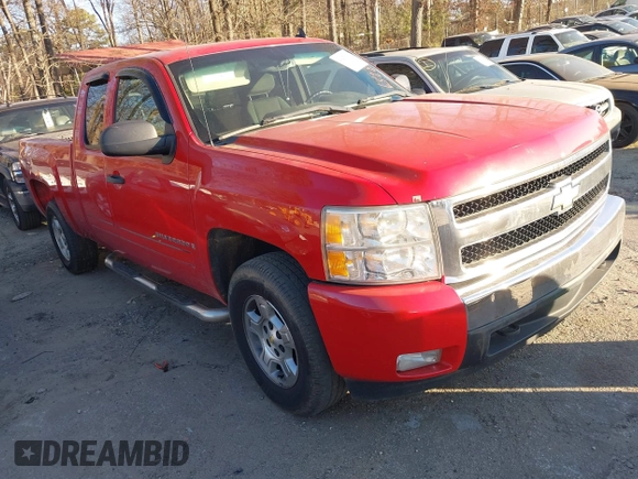 2007 Chevrolet Silverado 1500 LT w/1LT with VIN 2GCEC19J471652830, listed as a IAAI auction lot 41255935 with 263,345 mi miles. Bid and sale history available at carsss.com. Image 1.