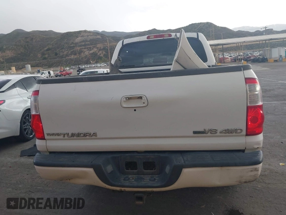 2006 Toyota Tundra Limited with VIN 5TBDT48106S520565, listed as a IAAI auction lot 41936931 with 173,324 mi miles and . Bid and sale history available at DreamBid. Image 16.