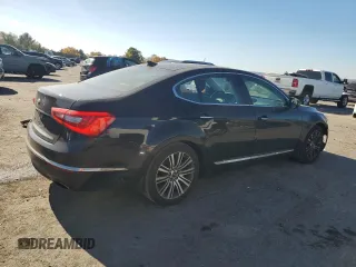 2014 Kia Cadenza Premium with VIN KNALN4D75E5125970, listed as a Copart auction lot 76982544 with 151,816 mi miles and Salvage Title. Bid and sale history available at carsss.com. Image 3.