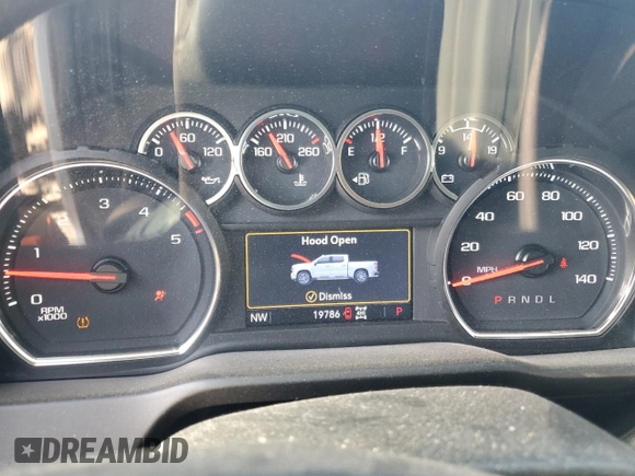 2021 Chevrolet Silverado 3500HD Work Truck with VIN 1GC4YSEY1MF133132, listed as a Copart auction lot 46510775 with 19,786 mi miles and Clean Title. Bid and sale history available at carsss.com. Image 9.