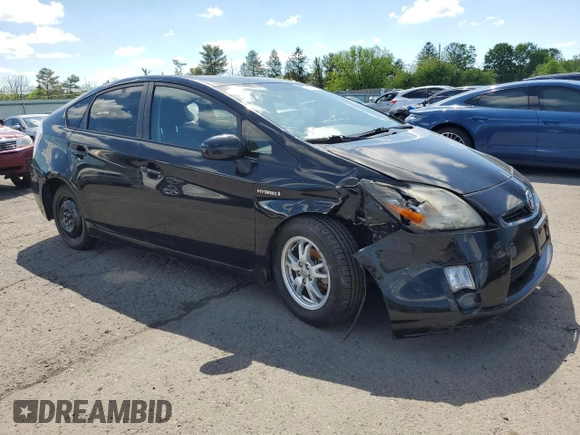 2011 Toyota Prius I with VIN JTDKN3DU2B1368718, listed as a Copart auction lot 55981265 with 123,090 mi miles and Salvage Title. Bid and sale history available at DreamBid. Image 4.