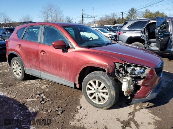2013 Mazda CX-5 Sport with VIN JM3KE4BE7D0135886, listed as a Copart auction lot 43522095 with 161,344 mi miles and Salvage Title. Bid and sale history available at carsss.com. Image 4.