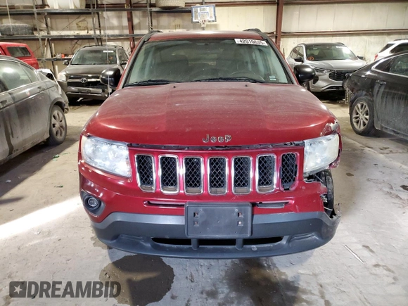 2011 Jeep Compass with VIN 1J4NT1FA1BD159862, listed as a Copart auction lot 42010635 with 114,243 mi miles and Salvage Title. Bid and sale history available at carsss.com. Image 5.