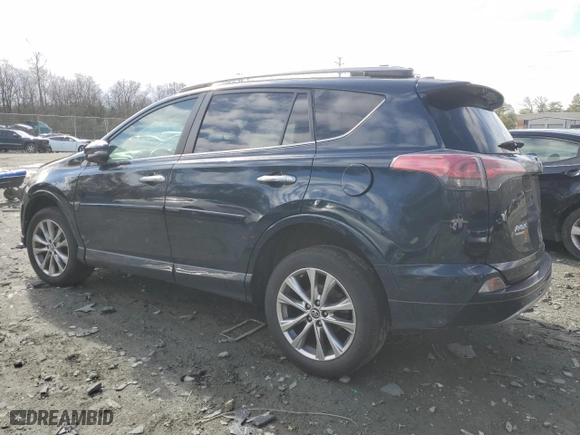 2017 Toyota RAV4 Limited with VIN 2T3DFREV9HW568683, listed as a Copart auction lot 48050685 with 0 mi miles and Salvage Title. Bid and sale history available at carsss.com. Image 2.