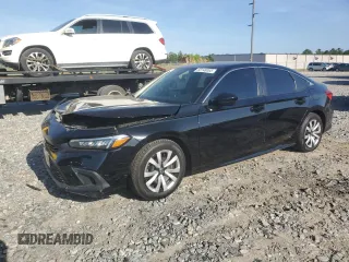 2022 Honda Civic LX z VIN 2HGFE2F28NH505692, wystawiony jako Copart lot #55148065 z przebiegiem 81 779 mil mil oraz Szkoda całkowita • Salvage title. Historia ofert i sprzedaży dostępna na DreamBid. Obrazek 1.