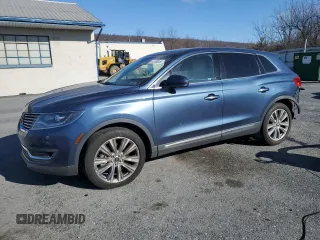 2018 Lincoln MKX Reserve with VIN 2LMPJ8LP5JBL21678, listed as a Copart auction lot 44700615 with 59,503 mi miles and Salvage title. Bid and sale history available at DreamBid. Image 1.
