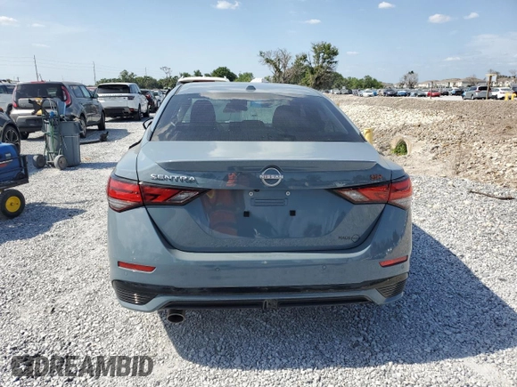 2024 Nissan Sentra SR z VIN 3N1AB8DV9RY386846, wystawiony jako Copart lot #55141905 z przebiegiem 4 591 mil mil oraz Szkoda całkowita • Salvage title. Historia ofert i sprzedaży dostępna na DreamBid. Obrazek 6.