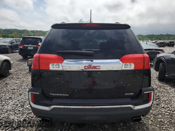 2016 GMC Terrain SLT z VIN 2GKFLUE3XG6279037, wystawiony jako Copart lot #55041335 z przebiegiem 83 772 mil mil oraz Szkoda całkowita • Salvage title. Historia ofert i sprzedaży dostępna na DreamBid. Obrazek 6.