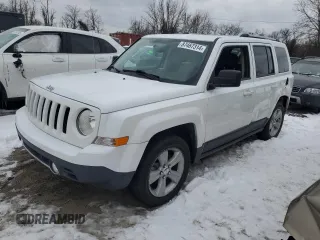 2016 Jeep Patriot Latitude with VIN 1C4NJPFA4GD777098, listed as a Copart auction lot 87467314 with 108,042 mi miles and Salvage title. Bid and sale history available at DreamBid. Image 1.