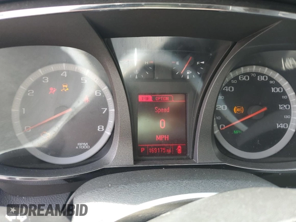 2013 GMC Terrain SLE with VIN 2GKALSEK0D6406556, listed as a Copart auction lot 60808895 with 169,175 mi miles and Salvage title. Bid and sale history available at DreamBid. Image 9.