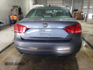 2012 Volkswagen Passat SE with VIN 1VWBP7A37CC006674, listed as a Copart auction lot 50501215 with 118,886 mi miles and Salvage Title. Bid and sale history available at carsss.com. Image 6.