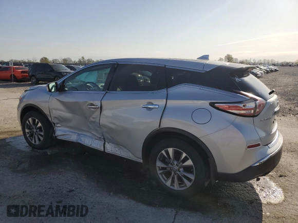 2017 Nissan Murano S with VIN 5N1AZ2MG7HN199894, listed as a Copart auction lot 52397785 with 49,930 mi miles and Salvage Title. Bid and sale history available at carsss.com. Image 2.