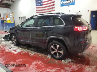 2022 Jeep Cherokee Limited with VIN 1C4PJMDX5ND504716, listed as a Copart auction lot 42121525 with 29,349 mi miles and Salvage Title. Bid and sale history available at DreamBid. Image 2.