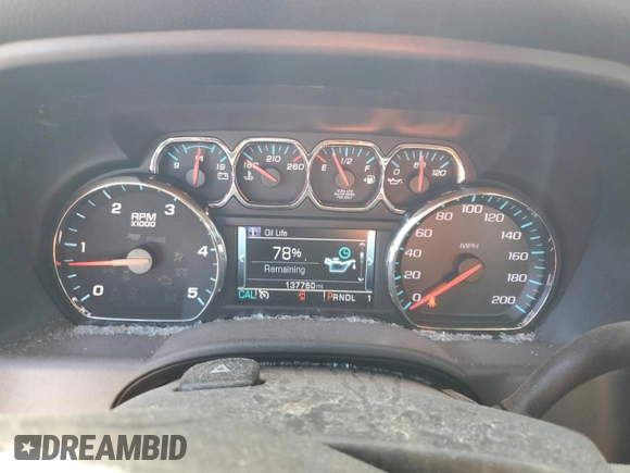 2018 GMC Sierra 2500HD Denali with VIN 1GT12SEY1JF110451, listed as a Copart auction lot 69333874 with 137,760 mi miles and Salvage Title. Bid and sale history available at carsss.com. Image 9.