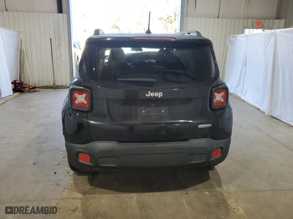 2015 Jeep Renegade Latitude with VIN ZACCJABT6FPB92633, listed as a Copart auction lot 85791944 with 0 mi miles and Salvage Title. Bid and sale history available at carsss.com. Image 6.