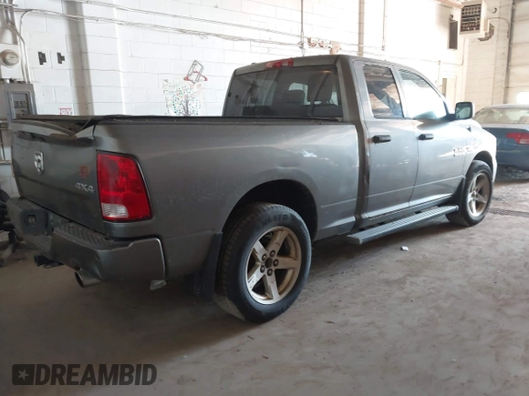 2013 Ram 1500 Express with VIN 1C6RR7FT3DS541312, listed as a IAAI auction lot 42642992 with 176,678 mi miles and . Bid and sale history available at DreamBid. Image 4.