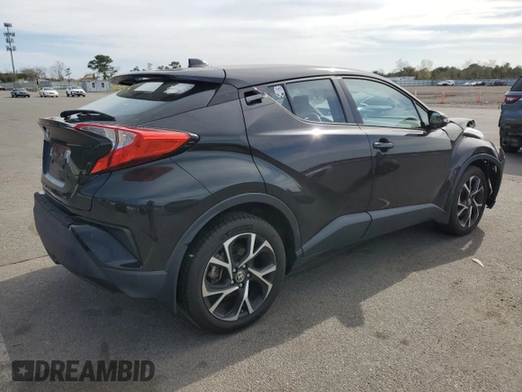 2021 Toyota C-HR LE with VIN NMTKHMBX5MR123586, listed as a Copart auction lot 54247515 with 47,646 mi miles and Salvage Title. Bid and sale history available at DreamBid. Image 3.