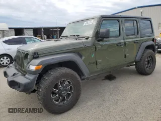 2023 Jeep Wrangler Sport S with VIN 1C4HJXDG4PW510259, listed as a Copart auction lot 45361515 with 26,162 mi miles and Salvage Title. Bid and sale history available at DreamBid. Image 1.