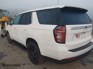 2023 Chevrolet Tahoe Commercial with VIN 1GNSCLED7PR267291, listed as a IAAI auction lot 41088251 with 54,929 mi miles. Bid and sale history available at carsss.com. Image 3.