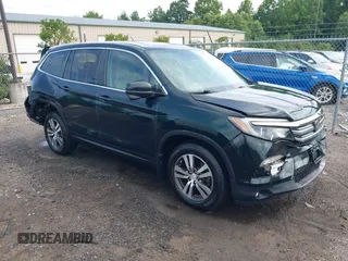 2016 Honda Pilot EX-L z VIN 5FNYF6H61GB076030, wystawiony jako IAAI lot #42669327 z przebiegiem 75 929 mil mil oraz . Historia ofert i sprzedaży dostępna na DreamBid. Obrazek 1.