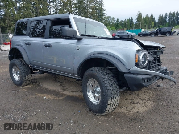 2024 Ford Bronco Big Bend with VIN 1FMDE7BH9RLB24788, listed as a IAAI auction lot 42282118 with 7,041 mi miles and . Bid and sale history available at DreamBid. Image 1.